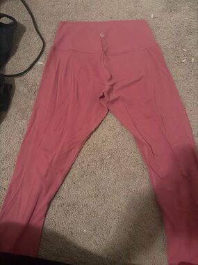 lululemon athletica High-Rise Mauve Pink Leggings